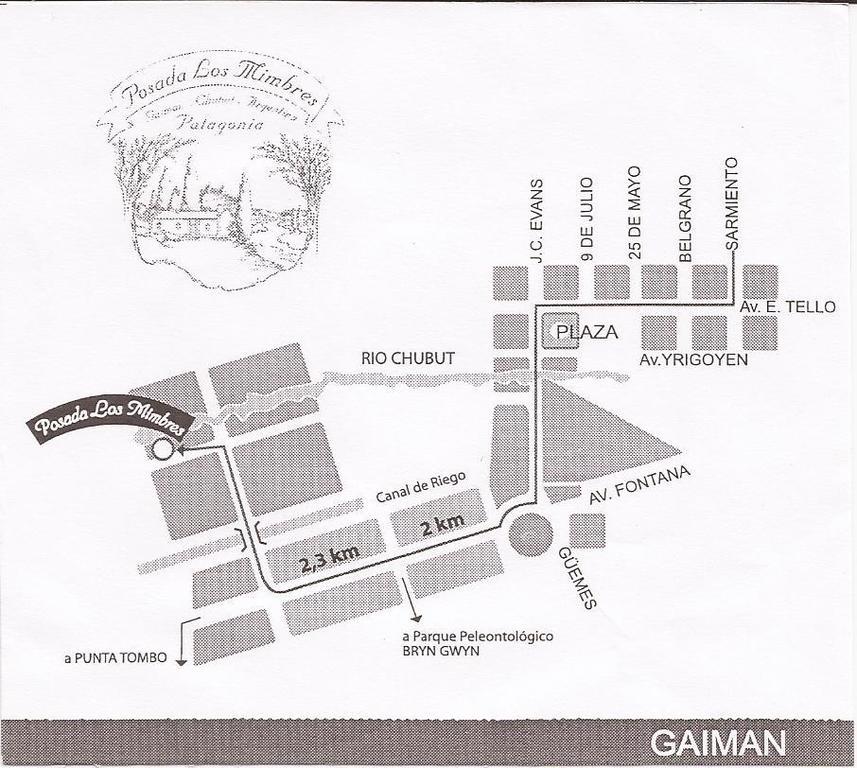 Posada Los Mimbres Gaiman Exterior photo